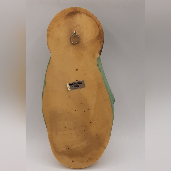 Vintage Virgin Mother Mary Madonna Baby Jesus Child Wall Art Holy Water Italy - Picture 5 of 6